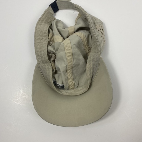 Columbia Tech Shade Hat Vented Adjustable Fossil Hiking fishing Beige Cap - Picture 4 of 6